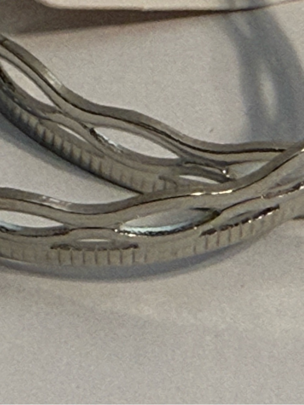 Linda of New York Twisted Hoop Earring Set - Silver & Gold - Picture 2 of 10
